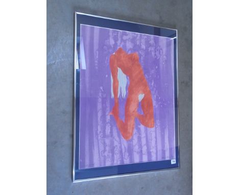 Edward Piper 1938-1990 Original Collage nude signed and dated 70 and enscribed Artist proof in pencil marked K 7390 to revers