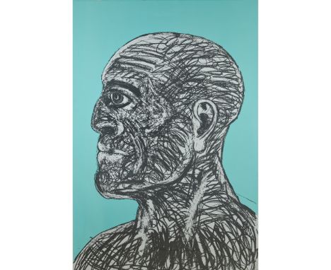 § DAME ELISABETH FRINK (BRITISH 1930-1993) HEAD II, 1988 63/70, signed and numbered in pencil (lower right), screen-print in 