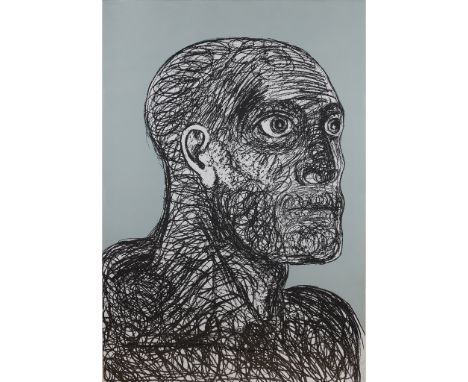 § DAME ELISABETH FRINK (BRITISH 1930-1993) HEAD, 1988 27/70, signed and numbered in pencil (lower right), screen-print in two