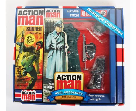 Action Man Escape From Colditz Camp Kommandant  40th Anniversary Nostalgic Collection, replica of original product, complete 