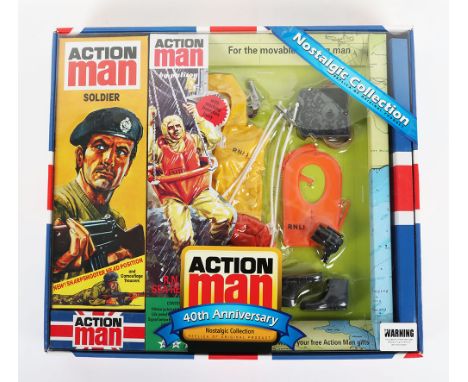 Action Man RNLI Sea Rescue 40th Anniversary Nostalgic Collection, replica of original product, complete with Action Man Soldi