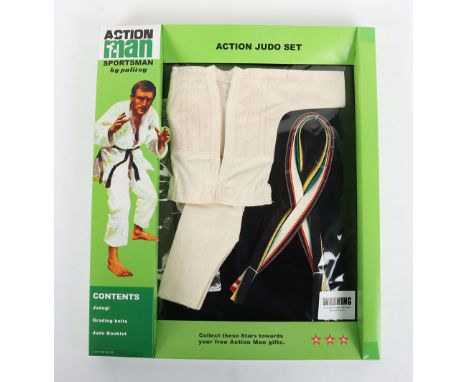 Action Man Sportsman Authentic Judo Set 40th Anniversary Nostalgic Collection, replica of original product, Hasbro 2007.