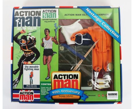 Action Man Olympic Champion 40th Anniversary Nostalgic Collection, replica of original product, complete with Action Sailor b