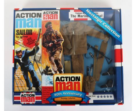 Action Man Famous British Uniforms The Marine Combat 40th Anniversary Nostalgic Collection, replica of original product, comp