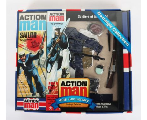 Action Man Soldiers of The World French Foreign Legion Dark blue coat 40th Anniversary Nostalgic Collection, replica of origi