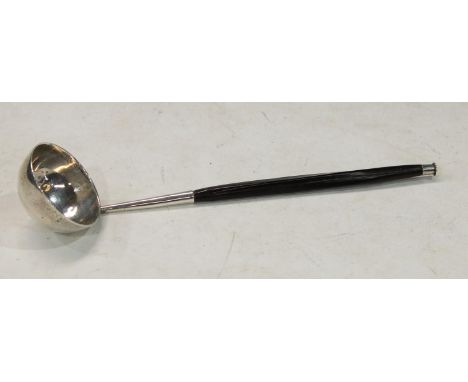 A George III Scottish silver toddy ladle, John Ziegler, Edinburgh c.1810 