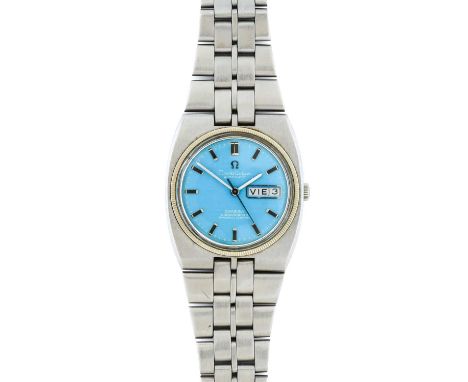 Omega: A Stainless Steel Automatic Day/Date Centre Seconds Wristwatch, signed Omega, model: Constellation, ref: 168.045, 1970
