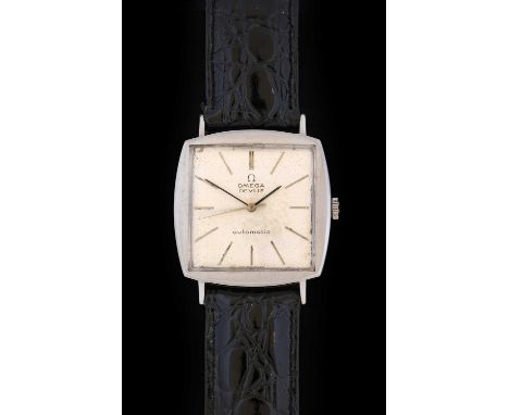 Omega: A Stainless Steel Automatic Centre Seconds Wristwatch, signed Omega, model: DeVille, ref: 161.022, 1964, (calibre 711)