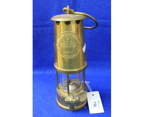 The Protector Lamp and Lighting Company miners safety lamp of Eccles.