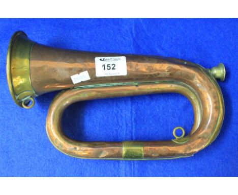 Brass and copper Bugle.