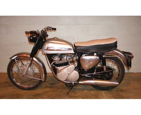 A circa 1964 Norton 400 Electra, engine &amp; frame number unknown, odometer 09634, no V5, bearing commemorative plaque for t