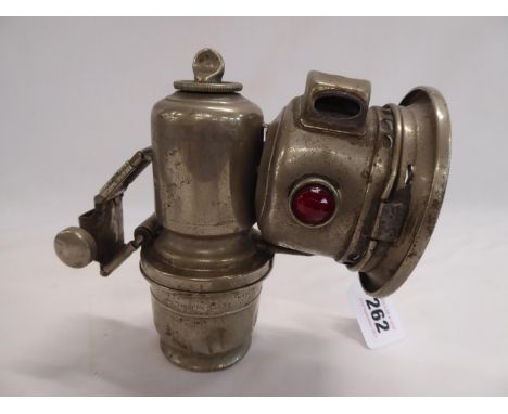 Lucas carbide motorbike lamp