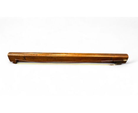 Pair of Boxed Cello Bows both in very good condition. Possible silver screw end on one of the bows with mother of pearl inlay