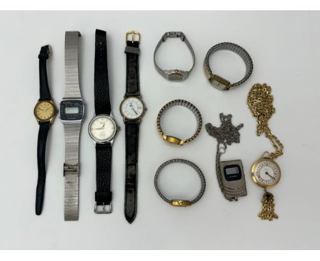 A range of watches including Timex, Sekonda, Timelon, Anker, Oris etc. Qty 10. watches untested.