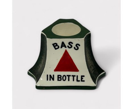 Bass In Bottle Match Striker made by Mintons. Minor chip to top rim otherwise VG.