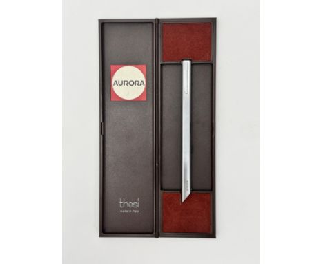 A 1970s Aurora Thesi ballpoint pen in original box.