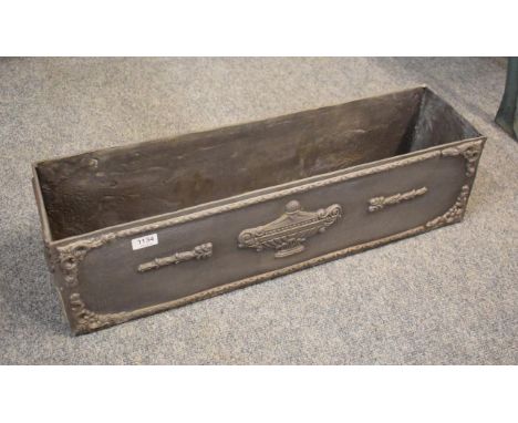 A reproduction lead planter in the Neo-Classical taste 