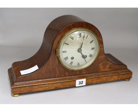 Wooden cased mantel clock