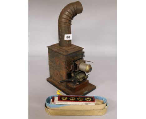 A magic lantern & slides