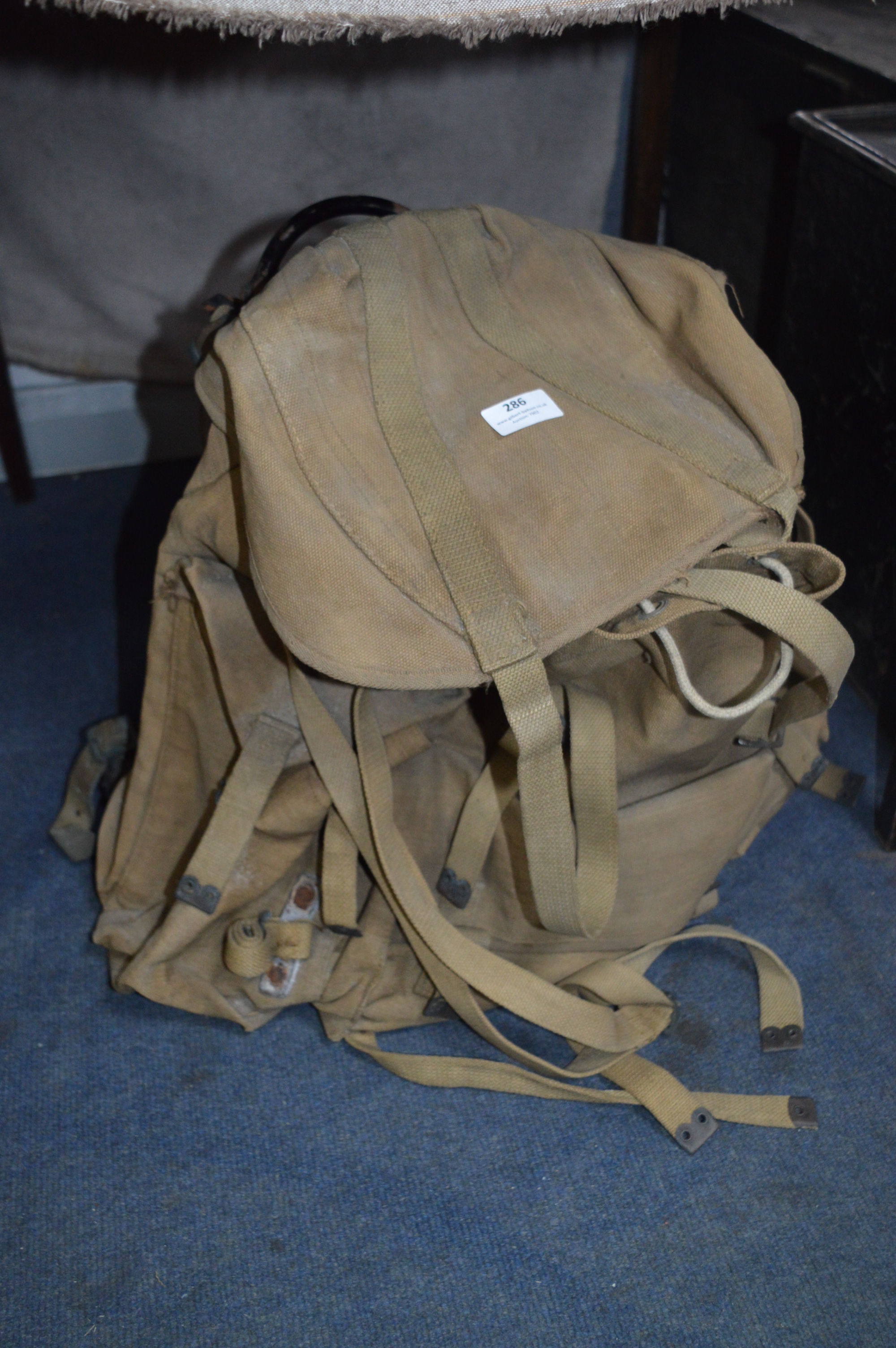 WWII Military Backpack