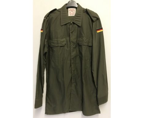 West German army shirt.  39/40 chest.