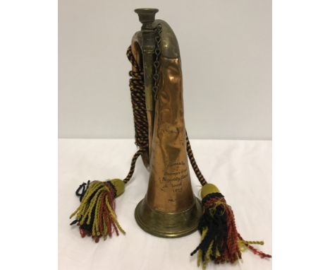 WWI Hawkes bugle, London 1917.  