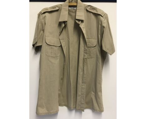 US Naval/Army/Air Force WWII style shirt.  15.5" collar.