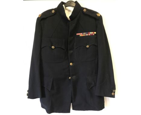 A WWII British Majors No 1 Tunic. With Royal Army Service Corps buttons. 