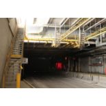 Safety Fall Prevention Rail System, W/ Fold Down Stairs, Approx. 525' Rail | (North Train Shed)