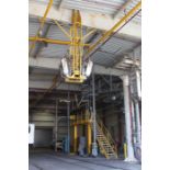 Safety Fall Prevention Rail System, W/ Fold Down Stairs, (4) Approx. 160' Rails | (South Train
