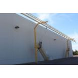 Safety Fall Prevention Rail System, W/ Fold Down Stairs, Approx. 160' Rail | (CP2 Outside)