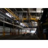 Safety Fall Prevention Rail System, W/ Fold Down Stairs, Approx. 525' Rail | (North Train Shed)