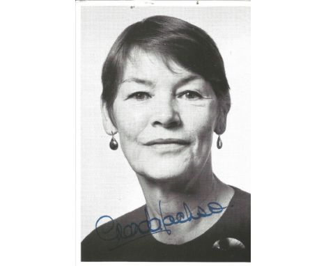 Glenda Jackson signed 6x4 black and white photo. Glenda May Jackson CBE (born 9 May 1936) is a British actress and politician