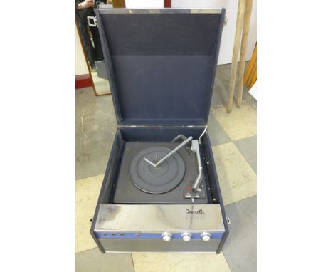 A Dansette Conquest record player