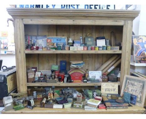 Yesterday's World Museum Post Office - an extensive collection of original shop contents including rubber stamps, letter scal