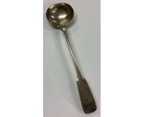 ABERDEEN: A rare 19th Century Scottish Provincial silver ladle. Marked to base. By Charles Tocheti. Approx. 28 grams. Est. £5