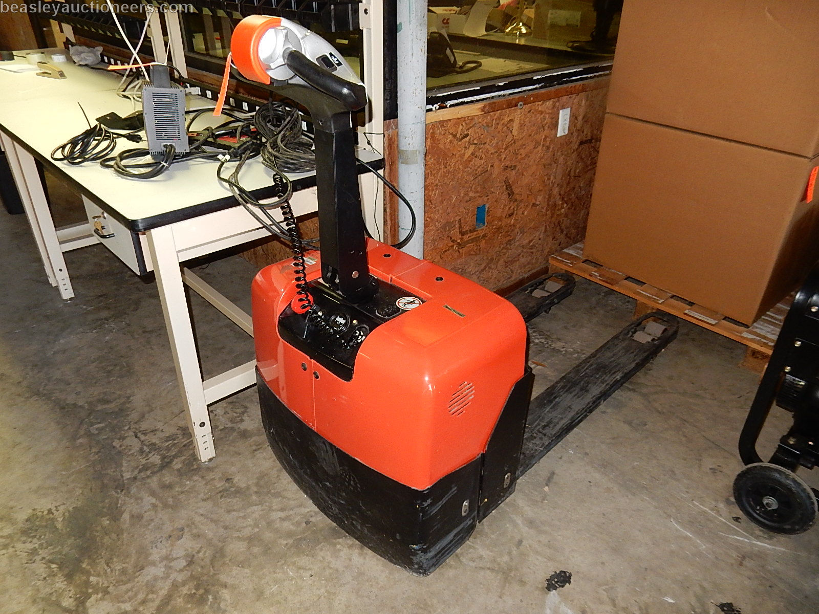 ULine Electric Pallet Jack Model H2302 Dimensions Notes Works