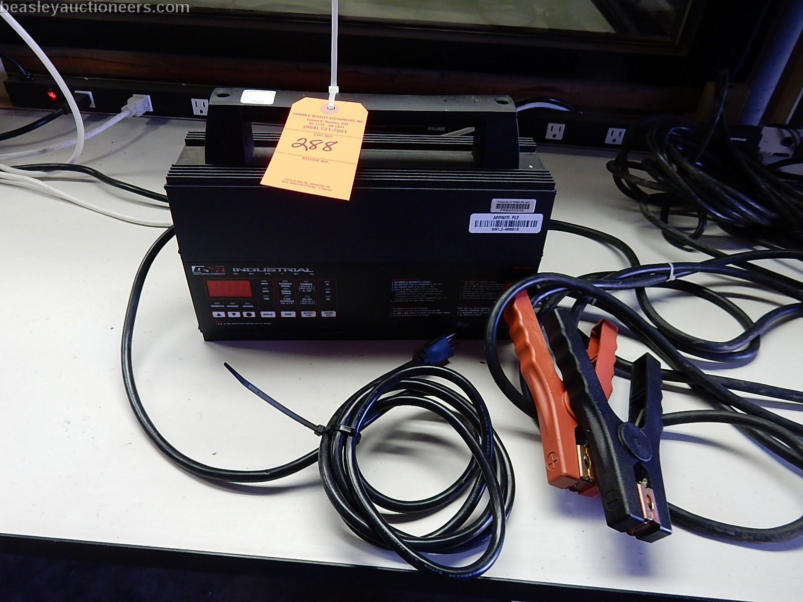 DSR Industrial Series Battery Charger Model#: INC-700A Dimensions: Notes: