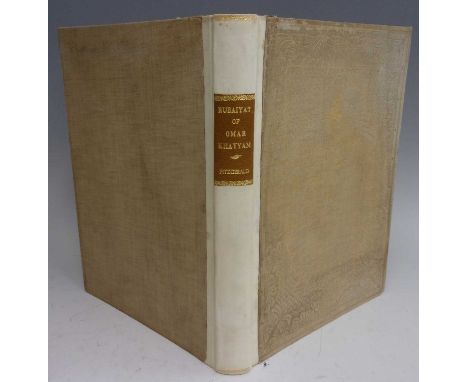 FITZGERALD, Edward, Rubaiyat of Omar Khayyam. Siegle, Hill & Co, London, c1910. Reproduced from a manuscript written and illu