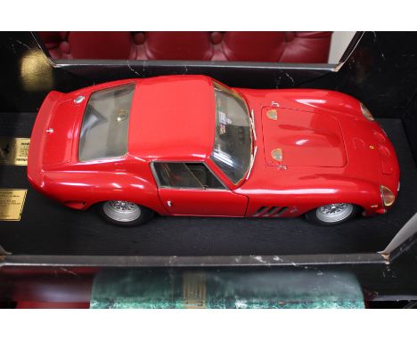 A Maisto 1:12 Scale Jaguar XJ220 &amp; a Revell 1:12 scale 64 Ferrari 250 GTO.