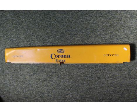 Corona Extra Cerveza enamel sign. 103cm in Length 