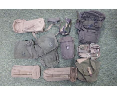 Large collection of WW2 Dated inc. Army Boots, Webbing equipment &amp; Sundry items etc 