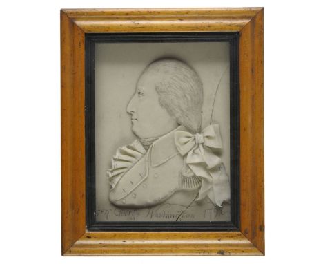 * After George Rouse (18th century). Portrait of General George Washington, 1796 [but later],&nbsp;relief profile portrait in