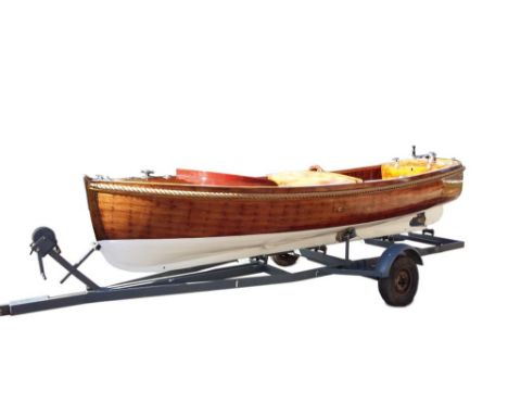 Edwardian motor launch by Groves &amp; Guttridge Ltd. of East Cowes, Isle of Wight, circa 1903 - this charming and attractive