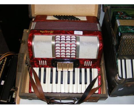 An Italian piano accordion 