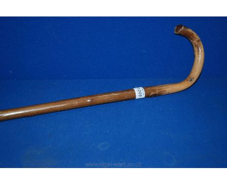 A Rustic Walking Stick.