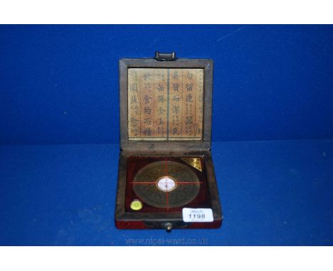 A Chinese boxed Compass
