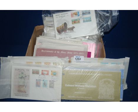 A quantity of First Day Cover Stamps including American Revolution, Bi-centennial, Mothers Union Centenary, The voyage of Odi