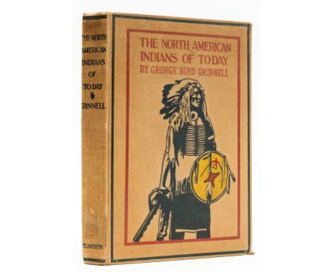 America.- Grinnell (George Bird) The North American Indians of Today, first edition, whole page photographic plates, library 