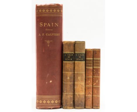 Spain &amp; Portugal.- Baillie (Marianne) Lisbon in the Years 1821, 1822, and 1823, 2 vol., vignette titles, 8 aquatint plate